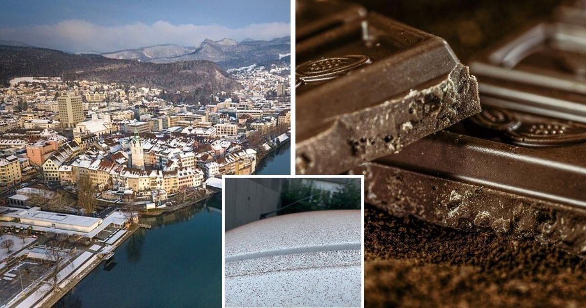 untitled design 3 11.jpg?resize=1200,630 - It's Snowing Chocolate! Town Covered In Chocolate After Factory Malfunction
