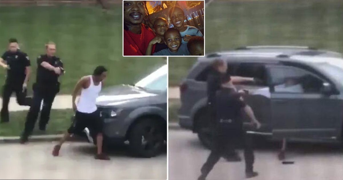 wisconsin shot.jpg?resize=412,275 - Wisconsin Cops Shoot Black Man 7 Times In Back As Kids Watch In Terror