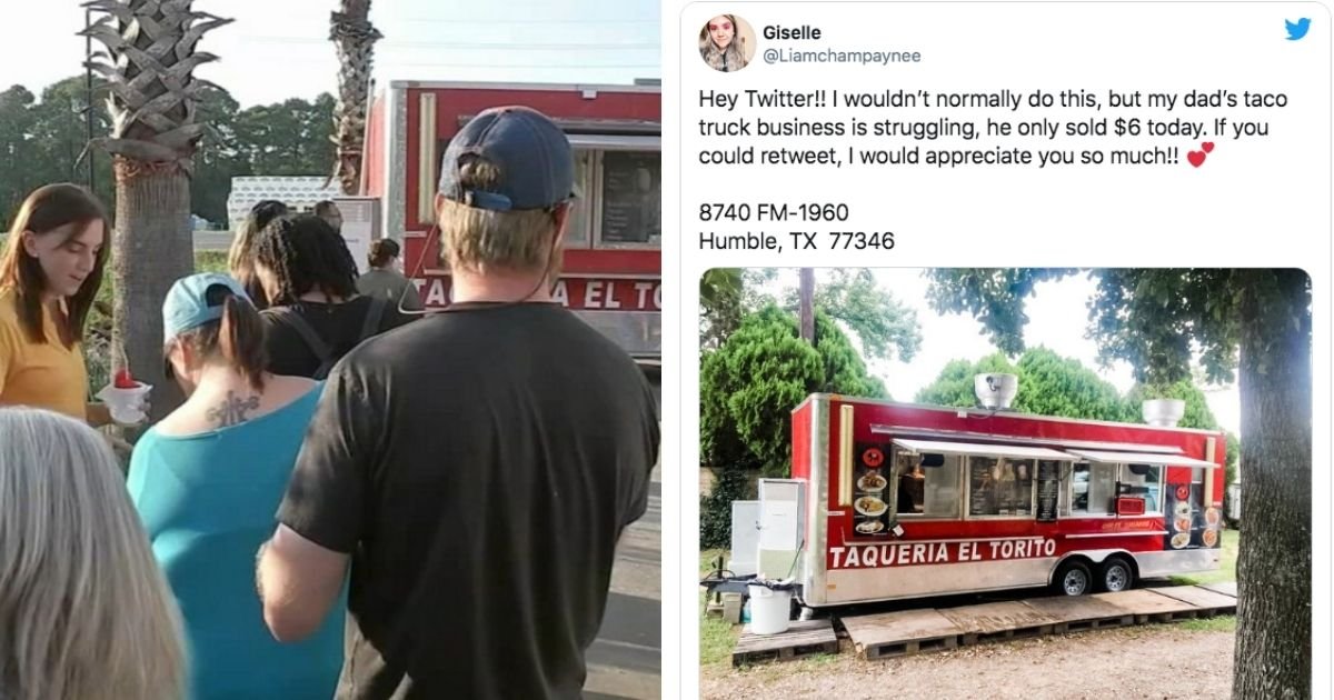 1 163.jpg?resize=1200,630 - A Father's Food Truck Made Just $6 In One Day; Daughter Made A Plea Online To Help Him Get More Customers