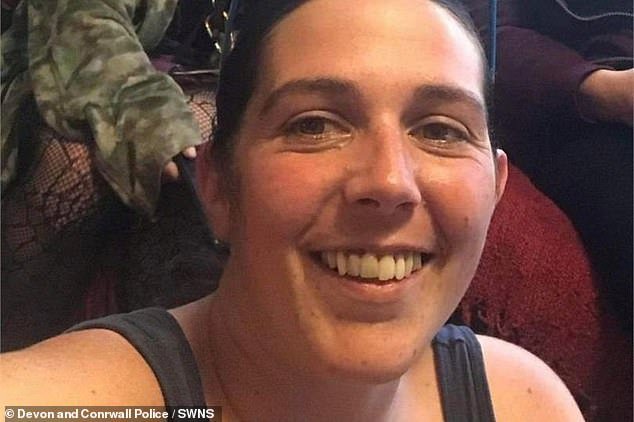 Christopher Mayer, 22, was charged last night with the murder of Lorraine Cox (pictured), 32, after she went missing in Exeter city centre on September 1