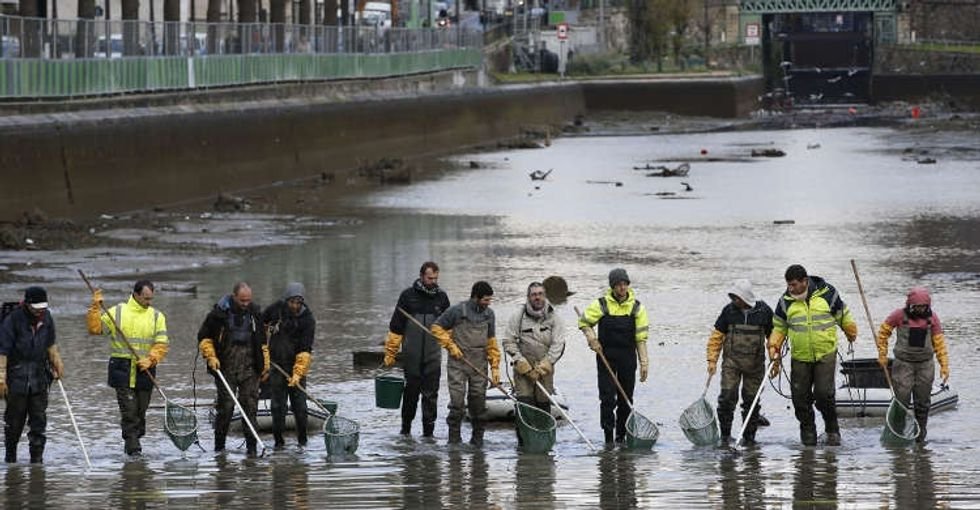 did you see paris canal drained