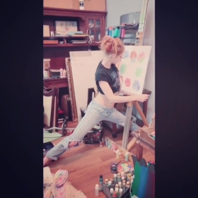 painting with breasts