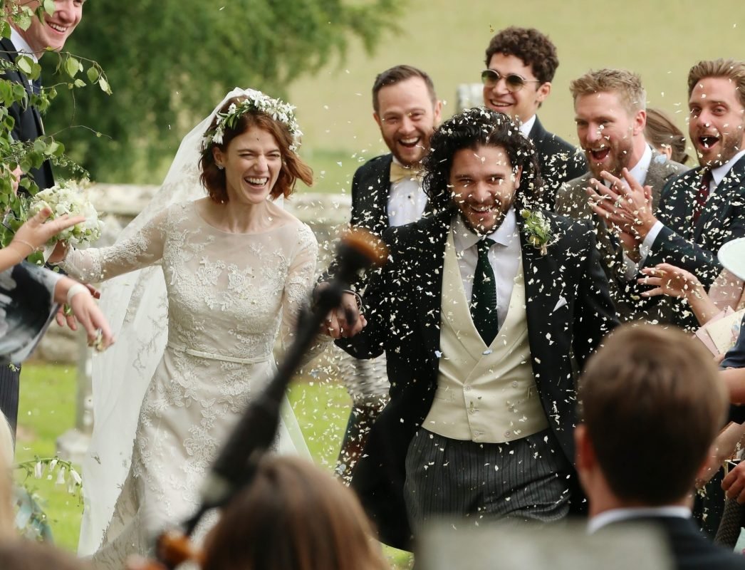 La boda de Kit Harington y Rose Leslie en imágenes