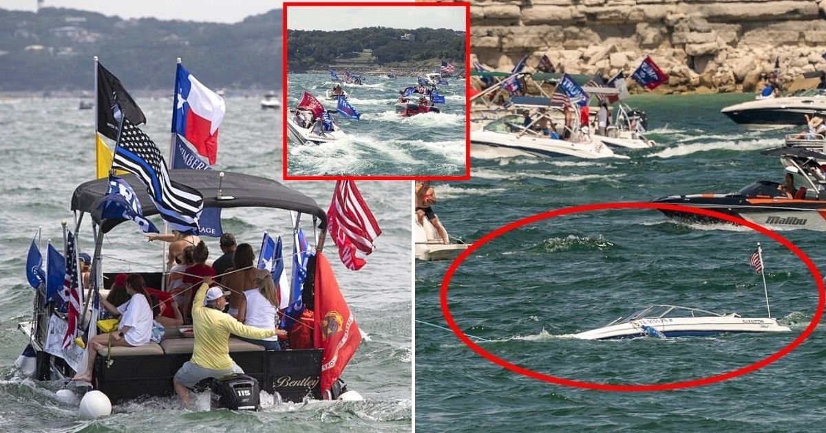 boats5.jpg?resize=412,232 - Multiple Boats Have Sunk During Boat Parade On Lake Travis, Texas