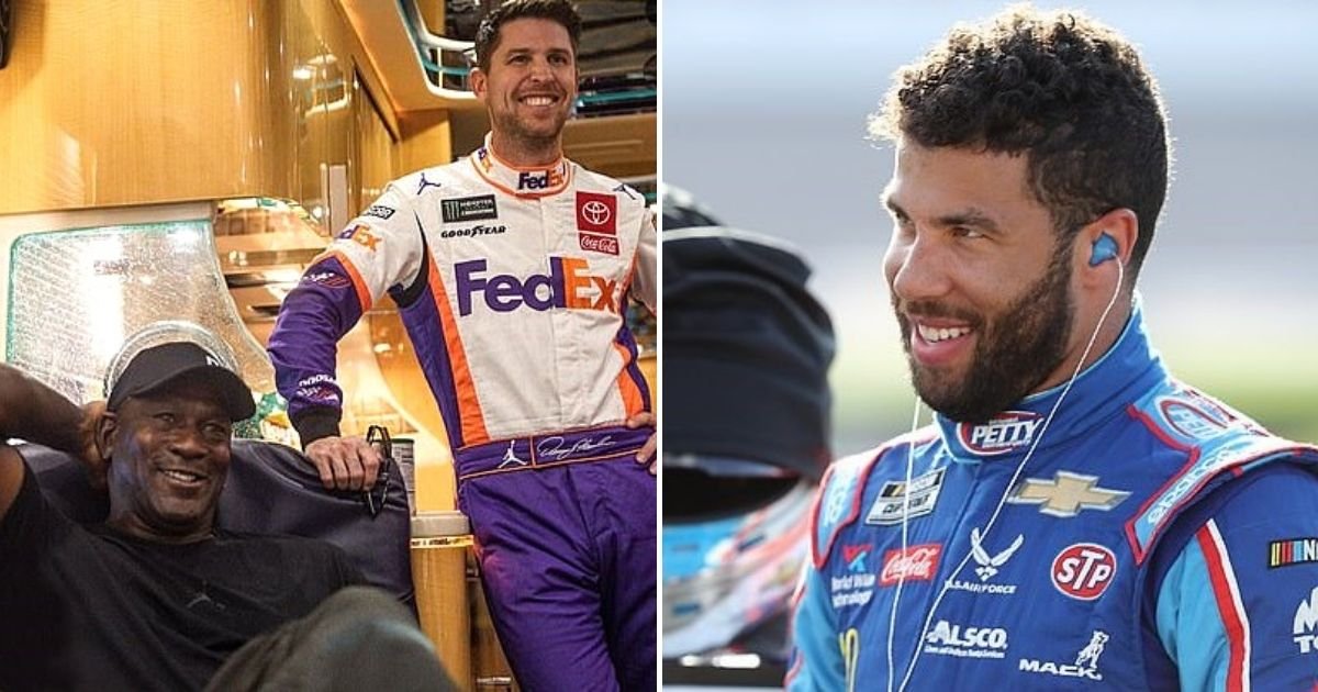 bubba4.jpg?resize=412,275 - Michael Jordan Launches New NASCAR Team With Denny Hamlin And Signs Bubba Wallace