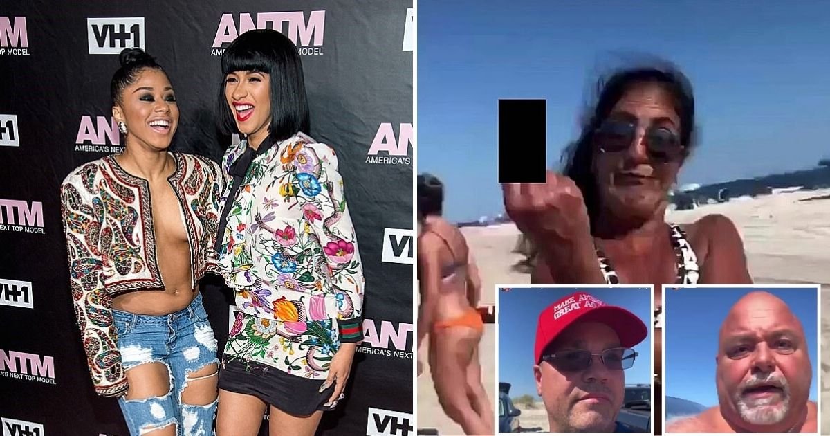 cardi5 1.jpg?resize=412,275 - Cardi B And Sister Hennessy Carolina Sued For Defamation By A Group Of Beachgoers