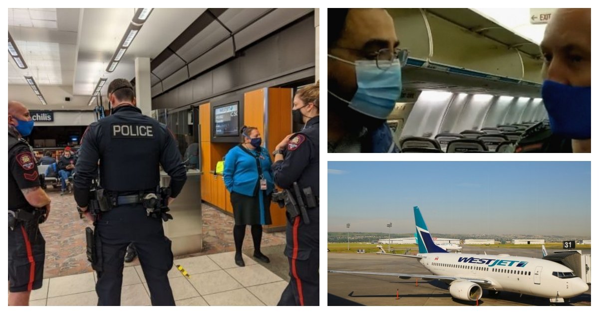 collage 28.jpg?resize=412,275 - Family Allegedly Threatened to Be Arrested On Flight For Not Putting A Mask On Toddlers