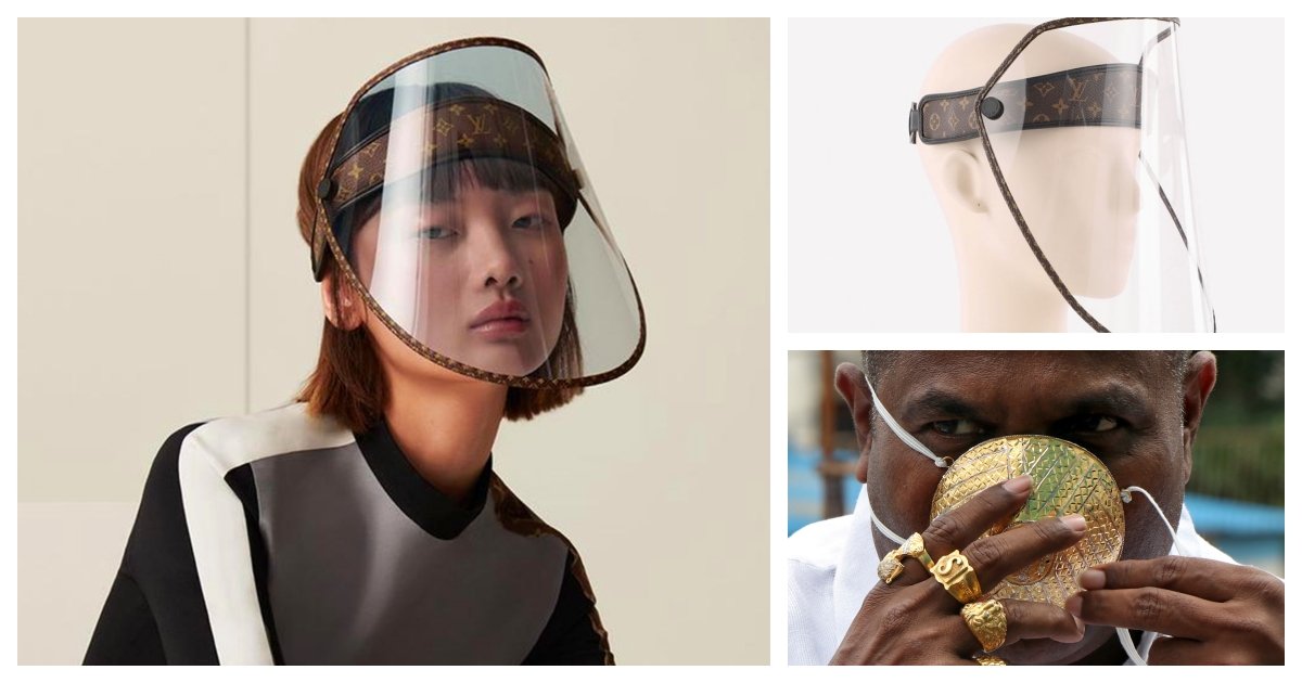collage 31.jpg?resize=412,232 - Protect Yourself in Style - Louis Vuitton to Launch A $961 Face Shield
