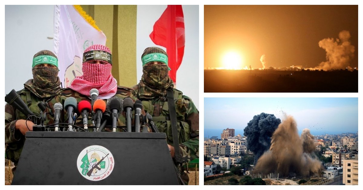 collage 42.jpg?resize=412,232 - Tensions Rise in The Middle East As The Israeli Military and Hamas Trade Attacks