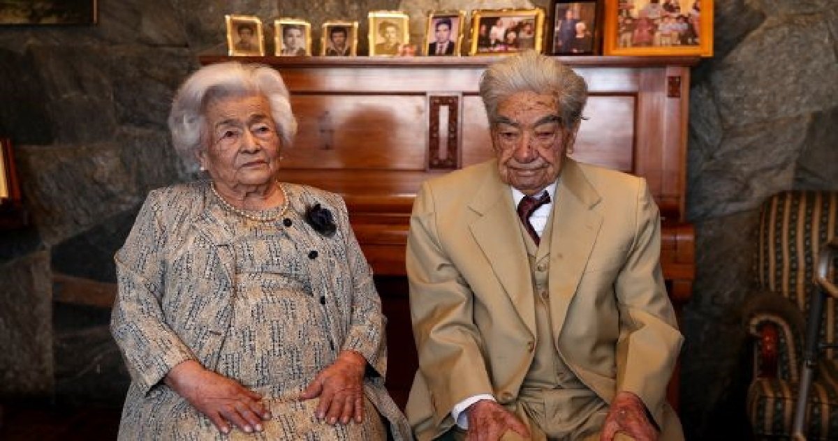 couple.jpg?resize=1200,630 - Julio et Waldramina décrochent le record du "plus vieux couple marié du monde"
