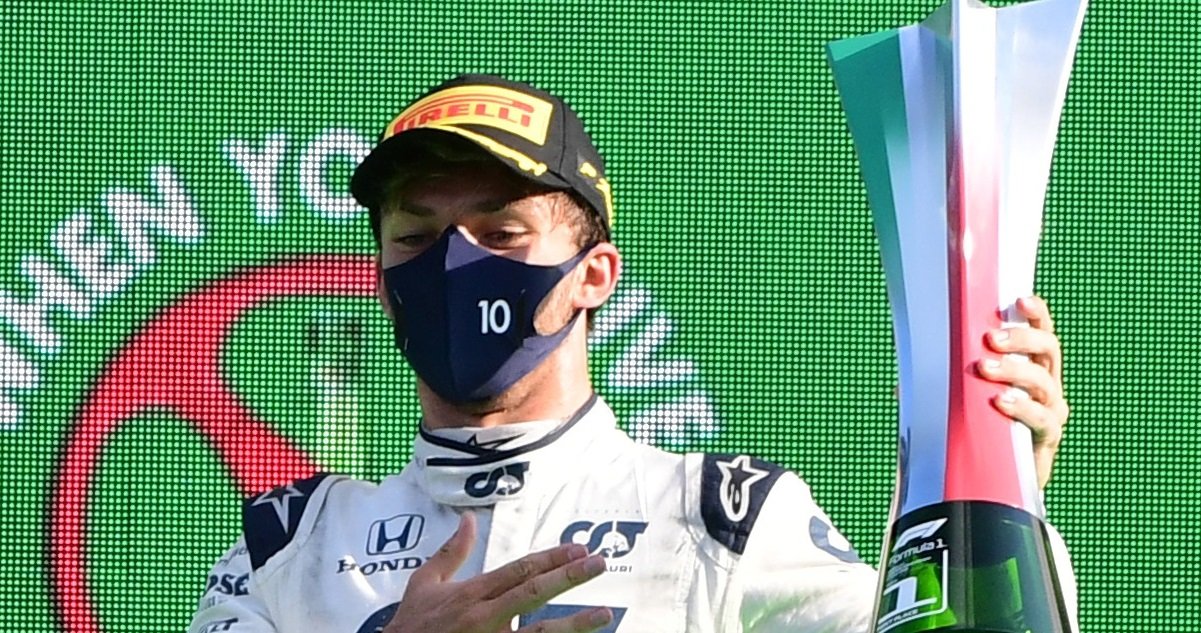 gasly 1.jpg?resize=412,275 - Formule 1: un homme a parié sur la victoire de Pierre Gasly et remporte le jackpot