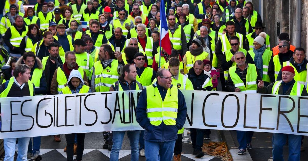 gilets jaunes.png?resize=412,232 - Les gilets jaunes ne pourront pas manifester dans certains secteurs à Paris ce samedi