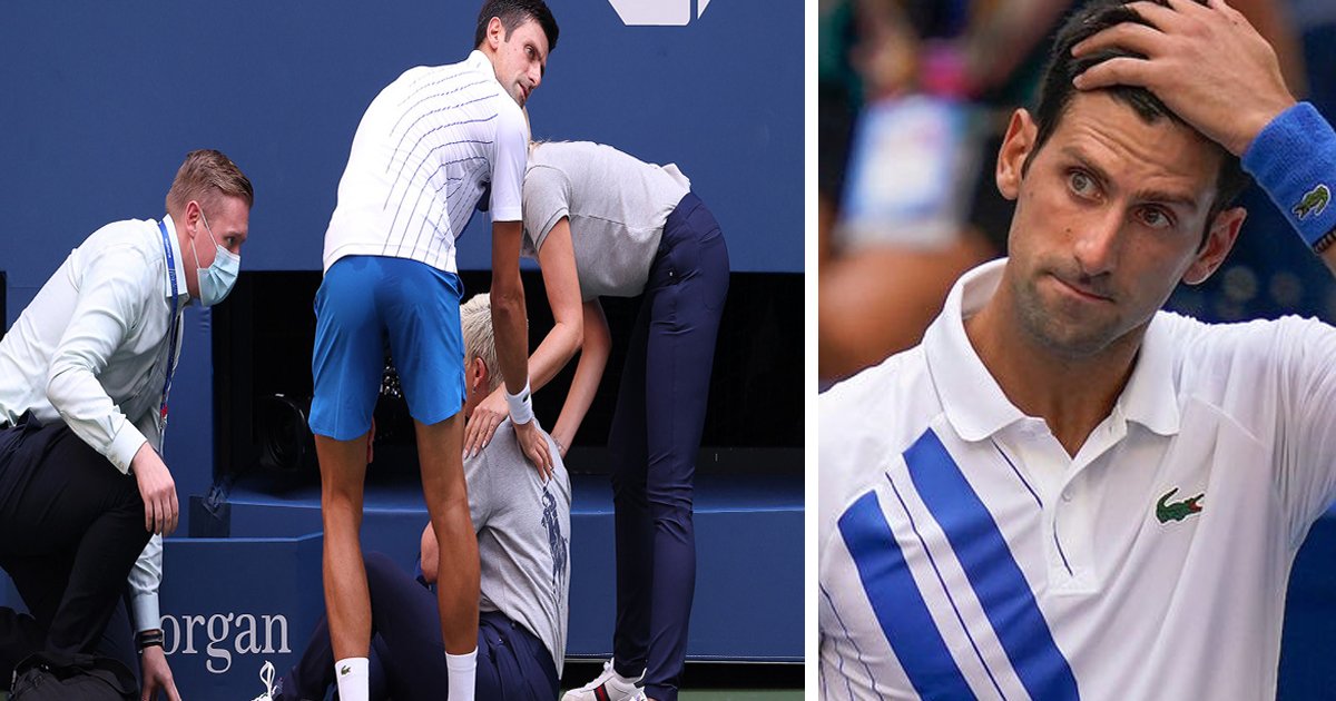 gsdz.jpg?resize=412,232 - Novak Djokovic Disqualified From US Open 2020 After Hitting Line Judge With Ball