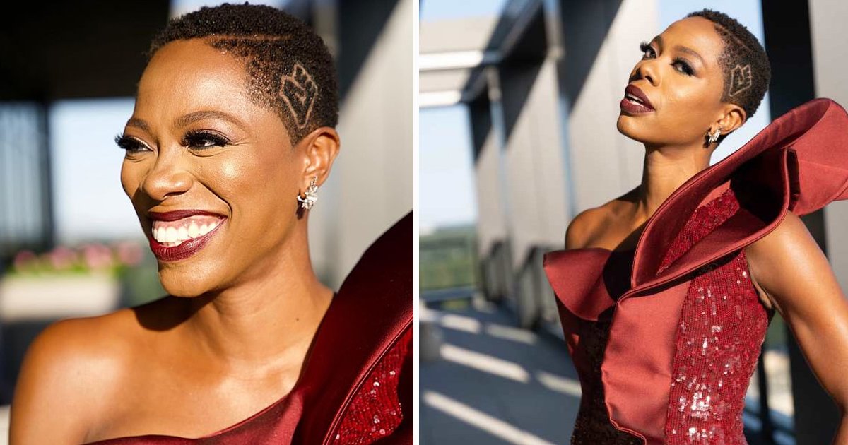 gsgs.jpg?resize=412,232 - Emmy Fashion Takes Unique Turn As Actress Yvonne Orji Gets BLM Fist Shaved On Head