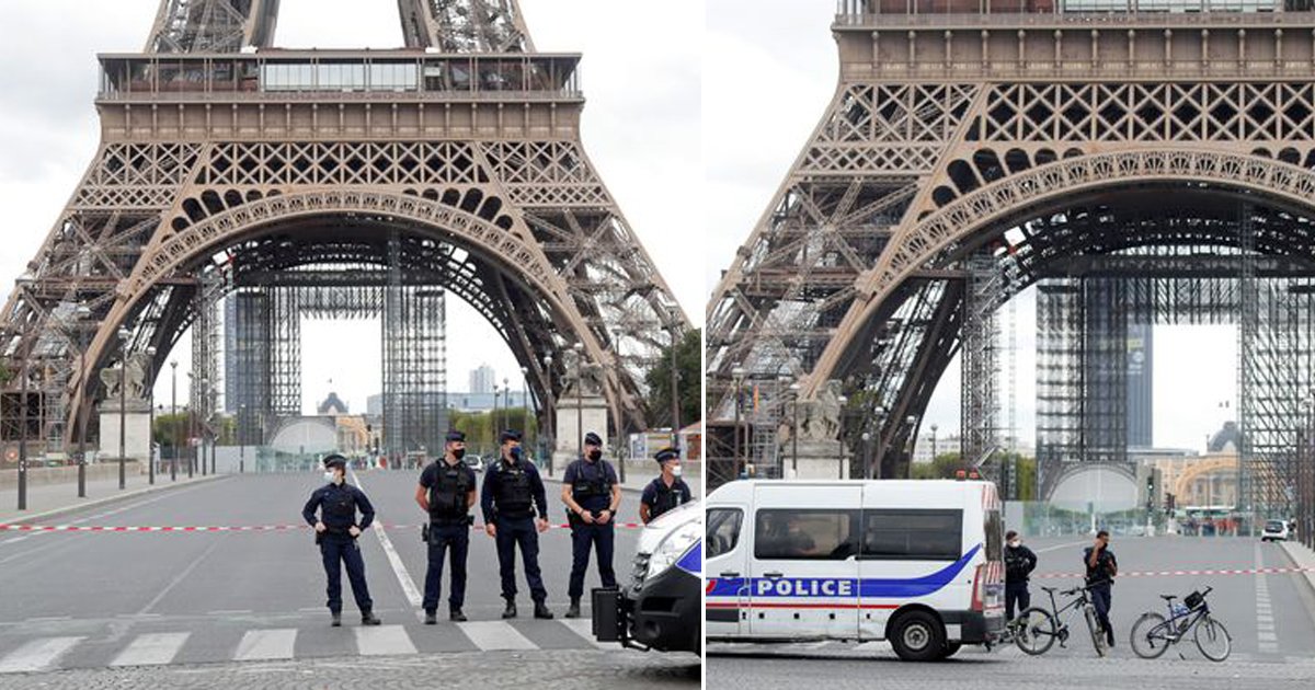 hrsyh.jpg?resize=412,232 - Eiffel Tower Is Evacuated As Police Rush To ‘Bomb Threat’