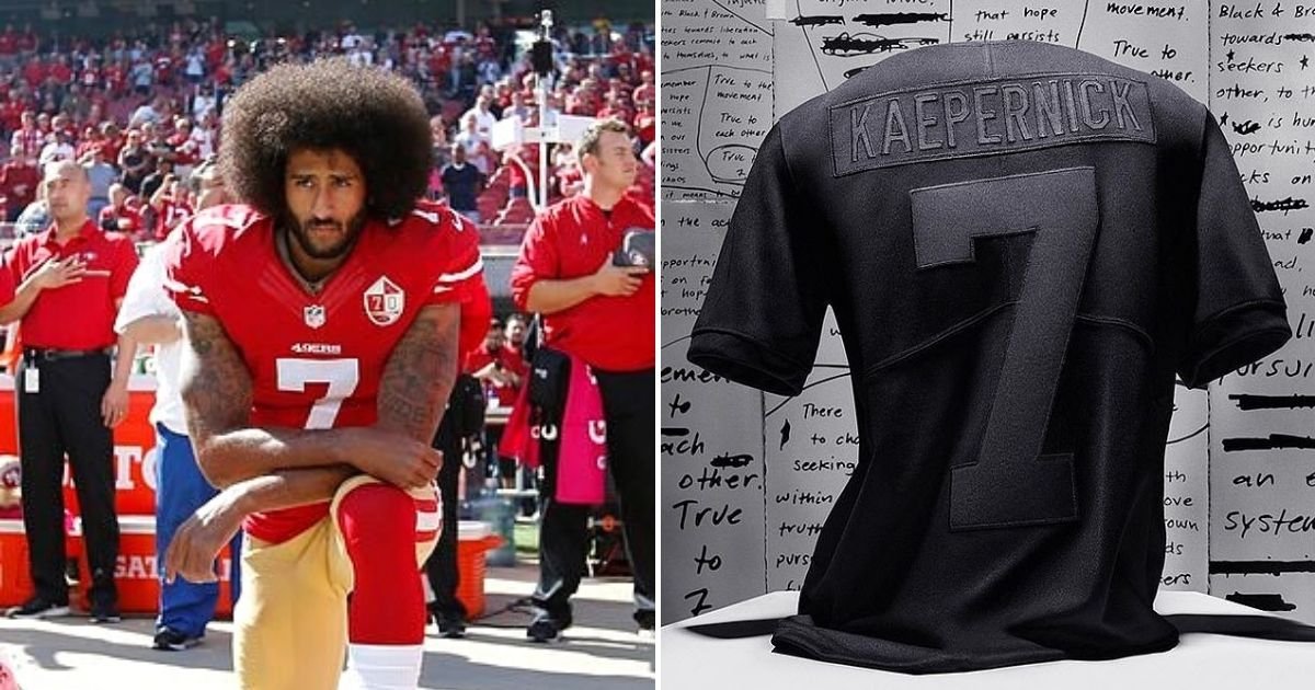 jersey5.jpg?resize=412,232 - Nike's New Colin Kaepernick Replica Jersey Commemorating His 2016 Protest Sells Out In Just Minutes