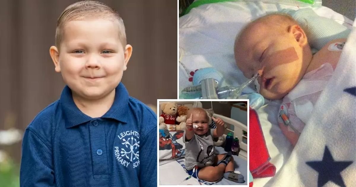 josh6.jpg?resize=1200,630 - 4-Year-Old Boy Who Managed To Beat Leukemia Twice Starts His First Day Of School