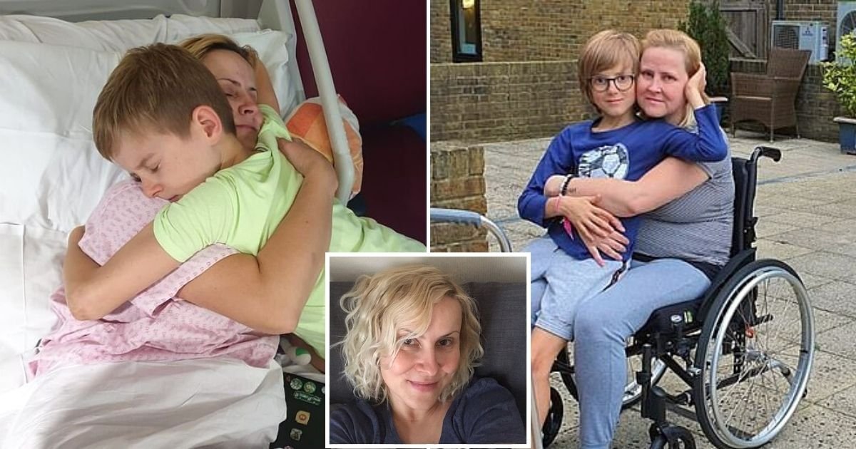 mother7.jpg?resize=412,232 - Mother Who Woke Up Paralyzed From The Waist Down Discovered She Had Rare Condition That Caused Inflammation On Her Spine