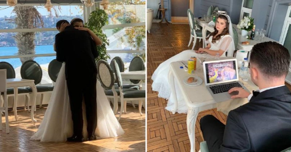 ppm.jpg?resize=412,275 - Insolite: pendant son mariage, un homme allume son ordinateur pour faire un jeu