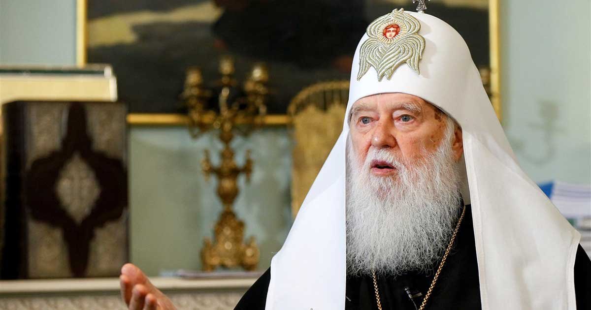 reuters 7.jpg?resize=1200,630 - Ukrainian Church Leader Who Blamed COVID-19 On Same-Sex Marriage Tests Positive