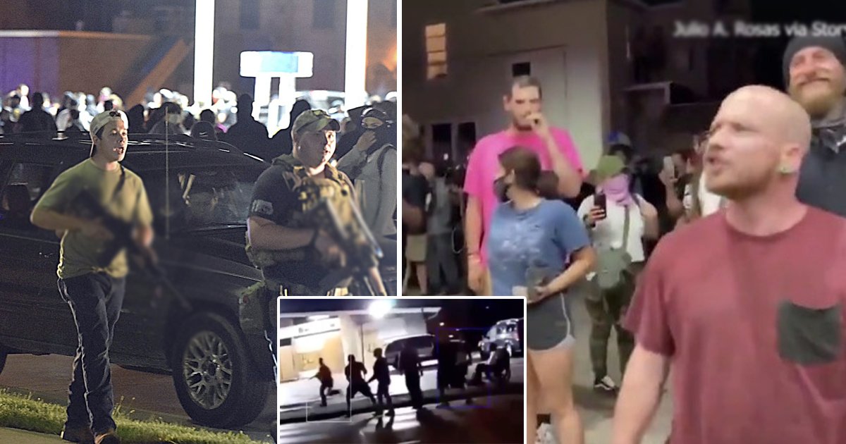 self defense.jpg?resize=412,275 - Chilling Video Shows Teen Gunman Shooting BLM Protestor Dead In The Head In Kenosha