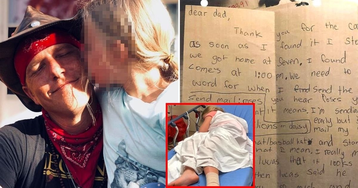 sophie5.jpg?resize=412,232 - 9-Year-Old Girl Sent Notes With Code Words To Her Father To Let Him Know She Was Unsafe With Mother's Fiancé