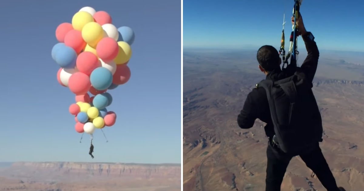 untitled 33.jpg?resize=412,232 - 오직 헬륨 풍선 '50개'에 매달려 '사막' 횡단한 남성 (영상)