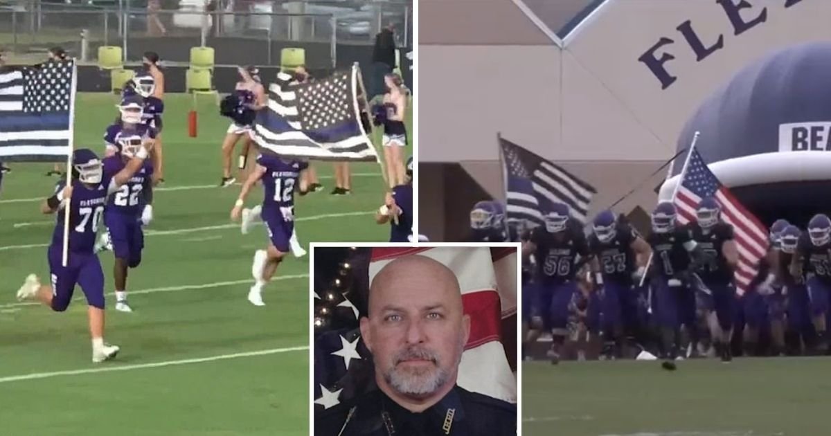 untitled design 2 25.jpg?resize=1200,630 - High School Banned Football Team From Flying Thin Blue Line Flag In Support Of Student’s Deceased Father