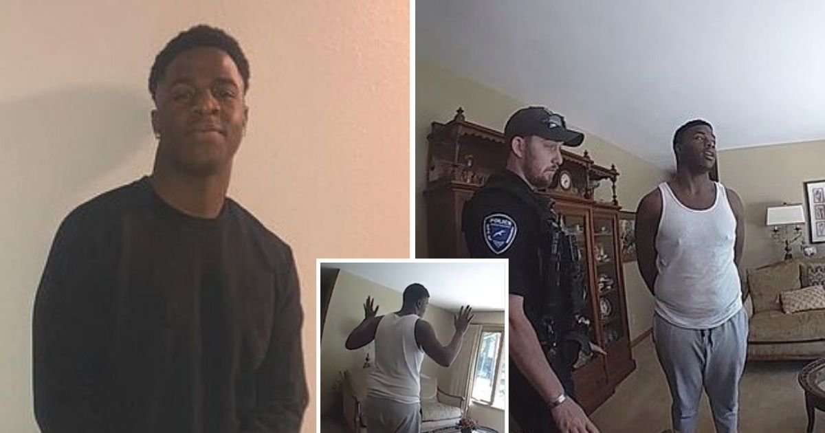 Man Arrested And Held At Gunpoint By The Police After Moving Into His ...