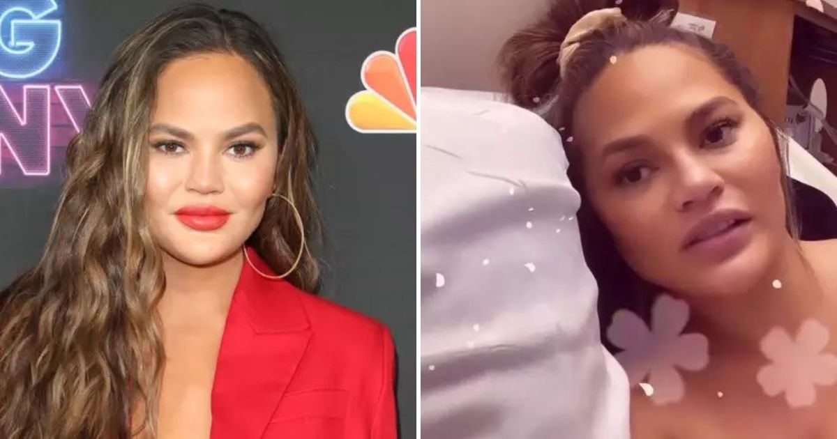 untitled design 7 5.jpg?resize=1200,630 - Pregnant Chrissy Teigen Rushed To Hospital After Suffering Excessive Bleeding