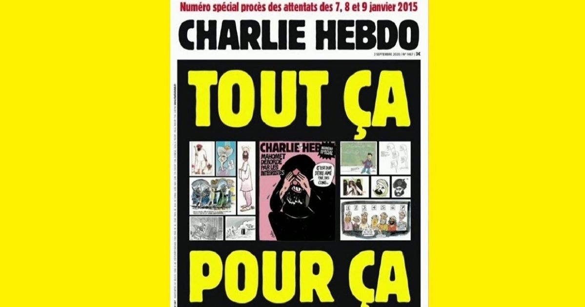 youtube 1 e1598959603196.jpg?resize=1200,630 - Charlie Hebdo republie les mêmes caricatures de Mahomet