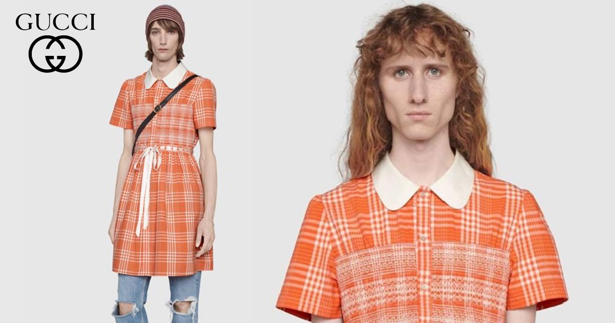 1 90.jpg?resize=412,232 - Gucci Lanza Vestido Para Hombre En $2.600 Dólares Para Combatir Los "Estereotipos Tóxicos"