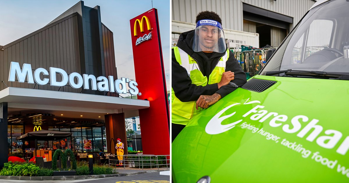 agadgag.jpg?resize=412,275 - McDonald's Joins Marcus Rashford's Campaign, Donates 1 Million Free School Meals