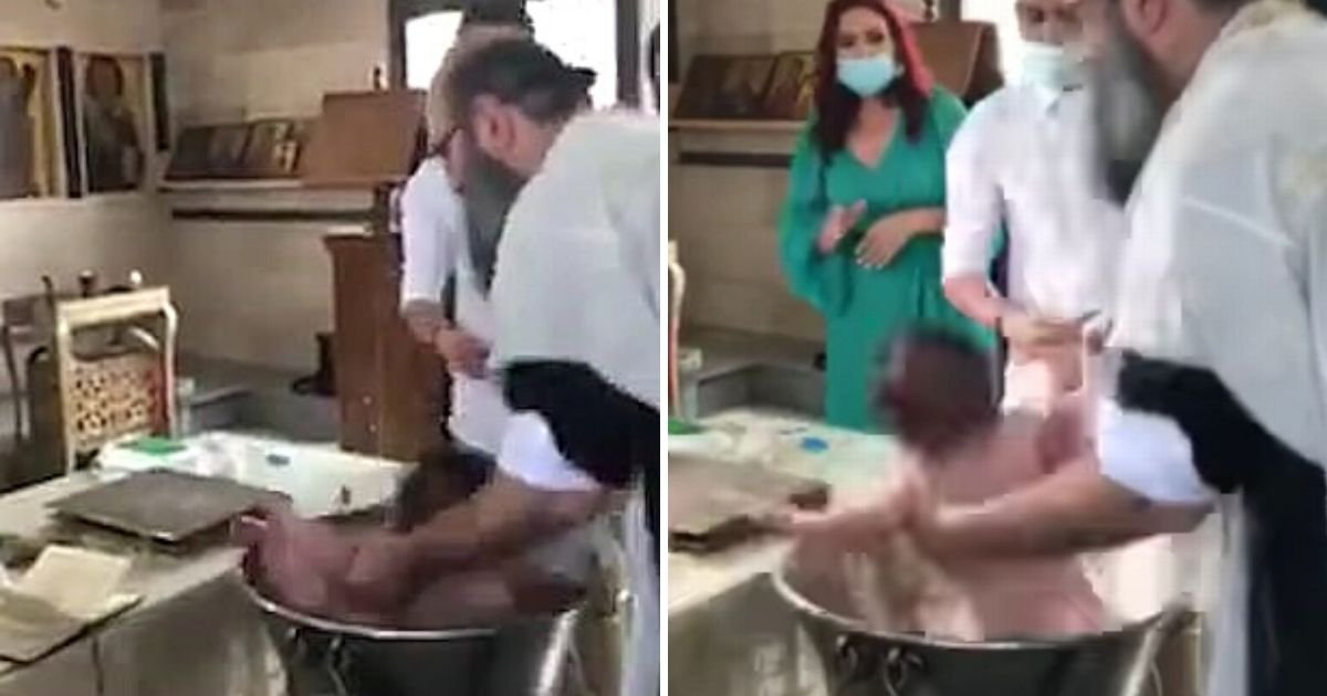 baptism.jpg?resize=412,275 - Baby Was Left Covered In Red Marks After Being Dunked In Water During Wild Baptism