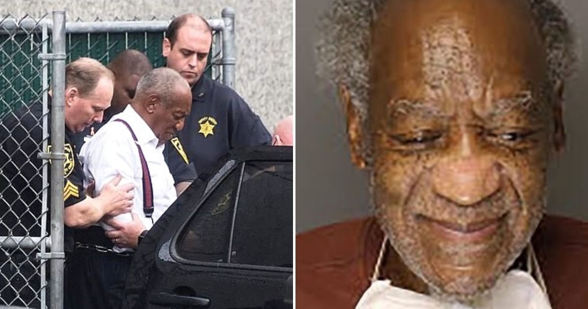 cosby5.jpg?resize=412,275 - Bill Cosby Is Seen Smiling In His Newly Released Prison Mugshot And It’s Going Viral