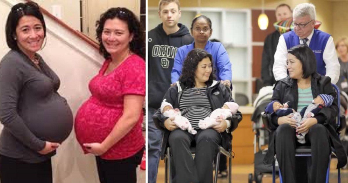 e18486e185aee1848ce185a6 2020 10 14t144915 044.jpg?resize=412,275 - Sisters Delivered Twins On The Same Day, Then Family Discovered One Of Them Offered To Become A Surrogate
