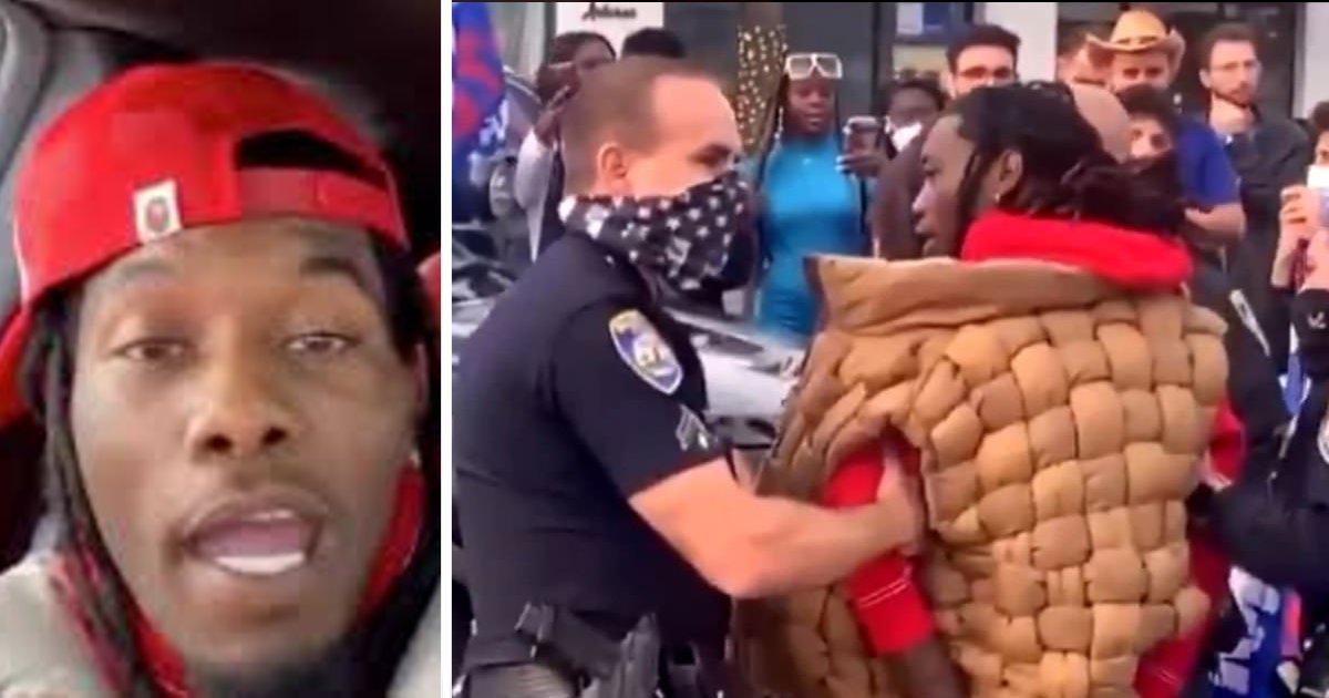 e18486e185aee1848ce185a6 5 1.png?resize=412,275 - Cardi B Screams At Police To Release Her Husband Offset After He Was Detained In Beverly Hills