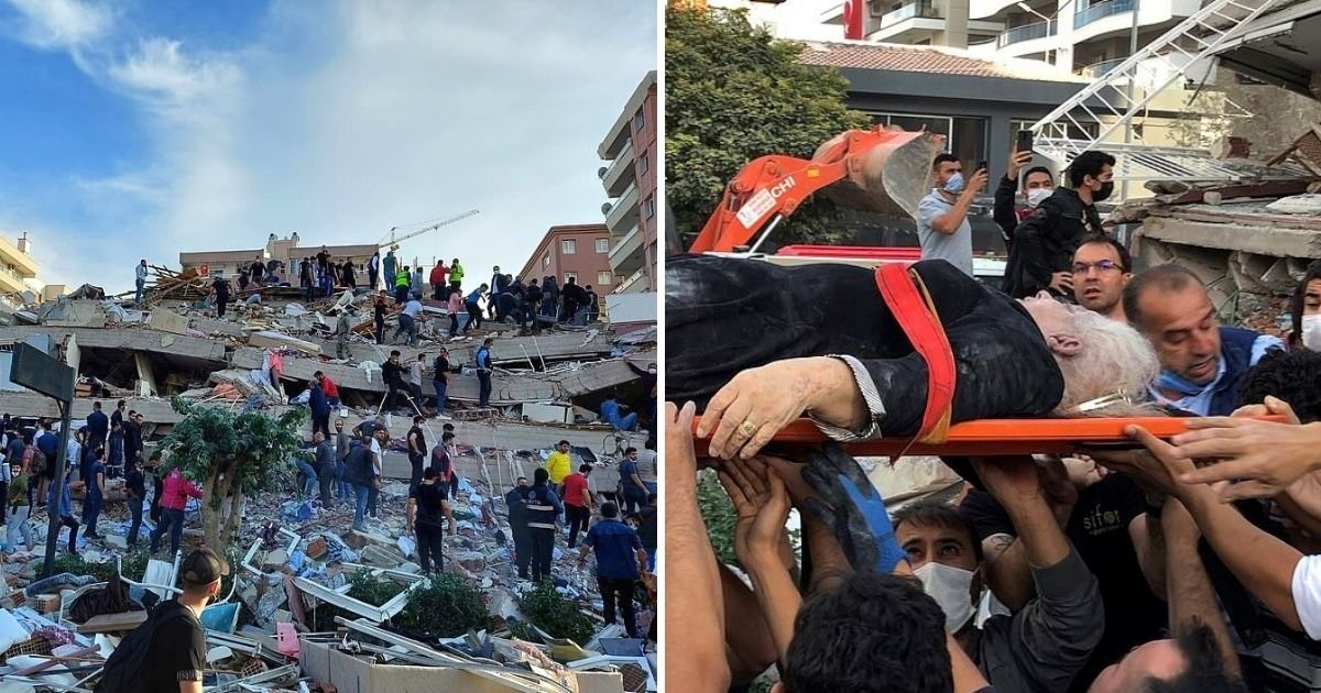 earthquake6.jpg?resize=1200,630 - Buildings Collapsed After Powerful 7.0-Magnitude Earthquake, Leaving 22 People Dead And 786 Injured