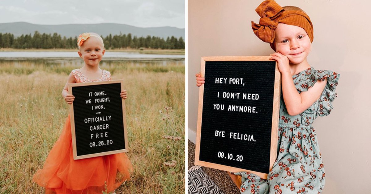 ffffffff.jpg?resize=412,232 - 4-Year Old Girl Celebrates Cancer Remission With This Adorable Photoshoot