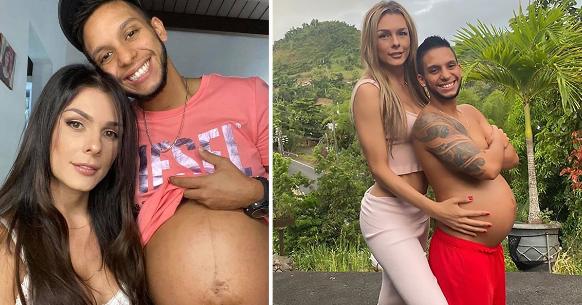 fsadsfa.jpg?resize=412,275 - Trans Model Danna Sultana Kisses Husband’s 8-Month Baby Bump And The World Can’t Handle It
