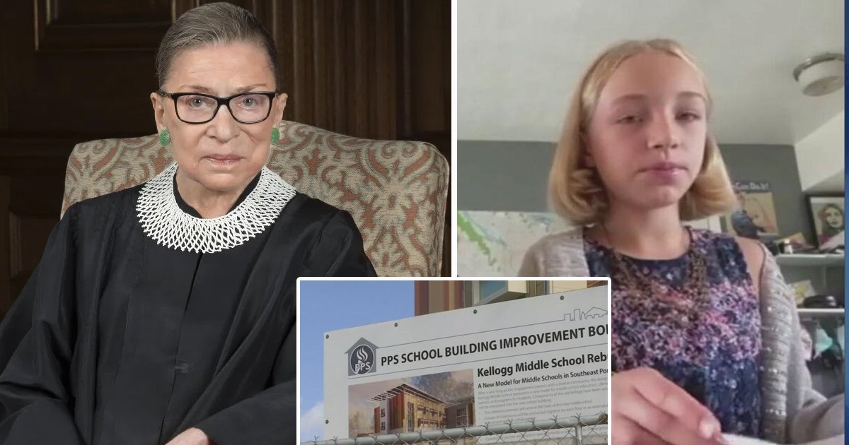 ggsdgs.jpg?resize=1200,630 - 5th Grader Goes Viral With Petition To Rename Middle School After Justice Ruth Bader Ginsburg