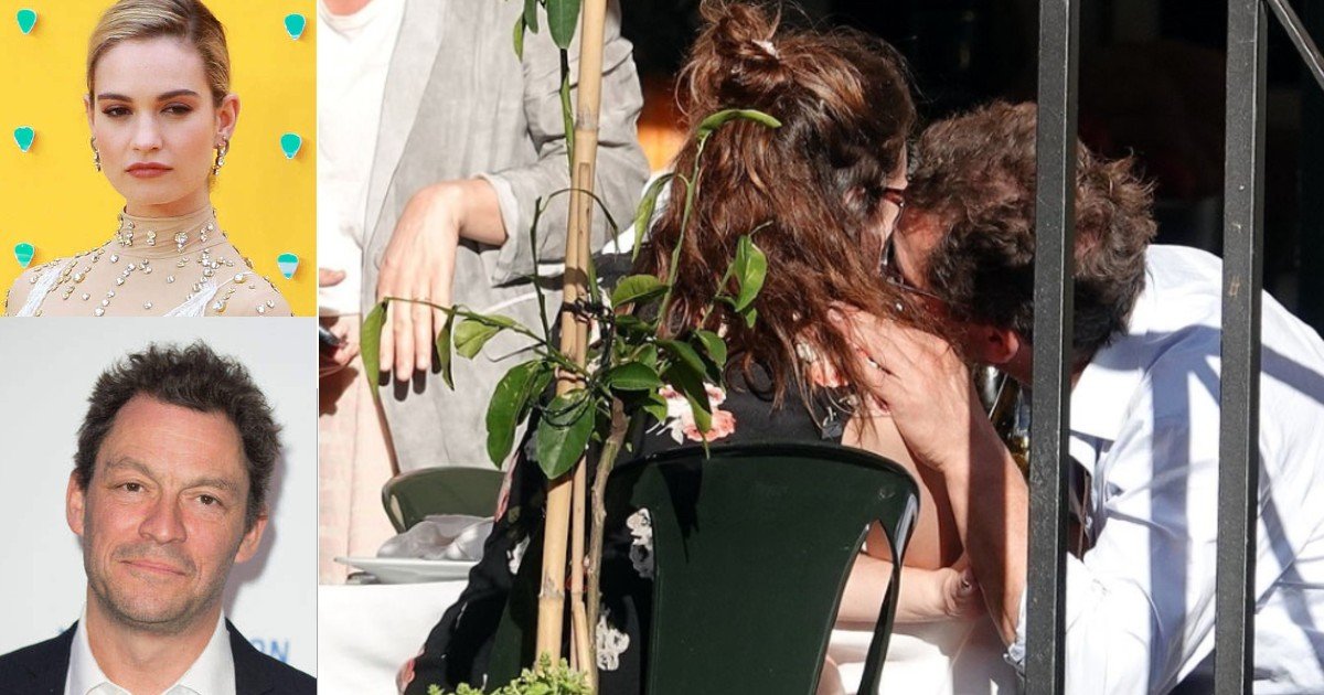 ghjf 1.jpg?resize=412,275 - Dominic West Who Is Married Gets Caught Kissing With Lily James In Rome