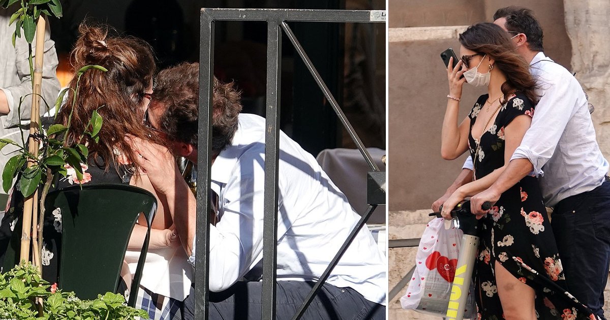 ghjf.jpg?resize=412,232 - Married Dominic West Gets Caught Passionately Kissing And Cuddling Lily James In Public