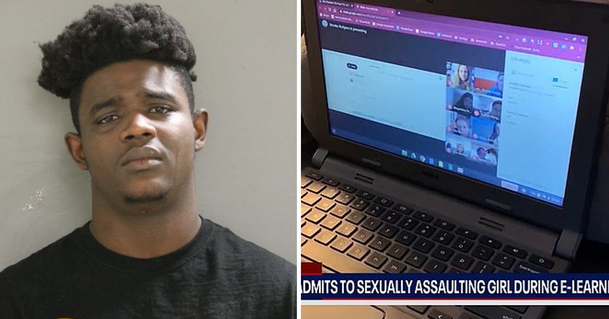 hsdf.jpg?resize=1200,630 - Man Caught S**ually Assaulting 7-Year-Old As Abuse Gets Livestreamed In Online Class