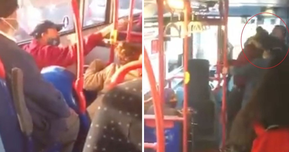 hssdfsdfsdf.jpg?resize=1200,630 - Teen Girl Kicked In Face And Racially Abused By Bus Passenger For Not Wearing Face Mask