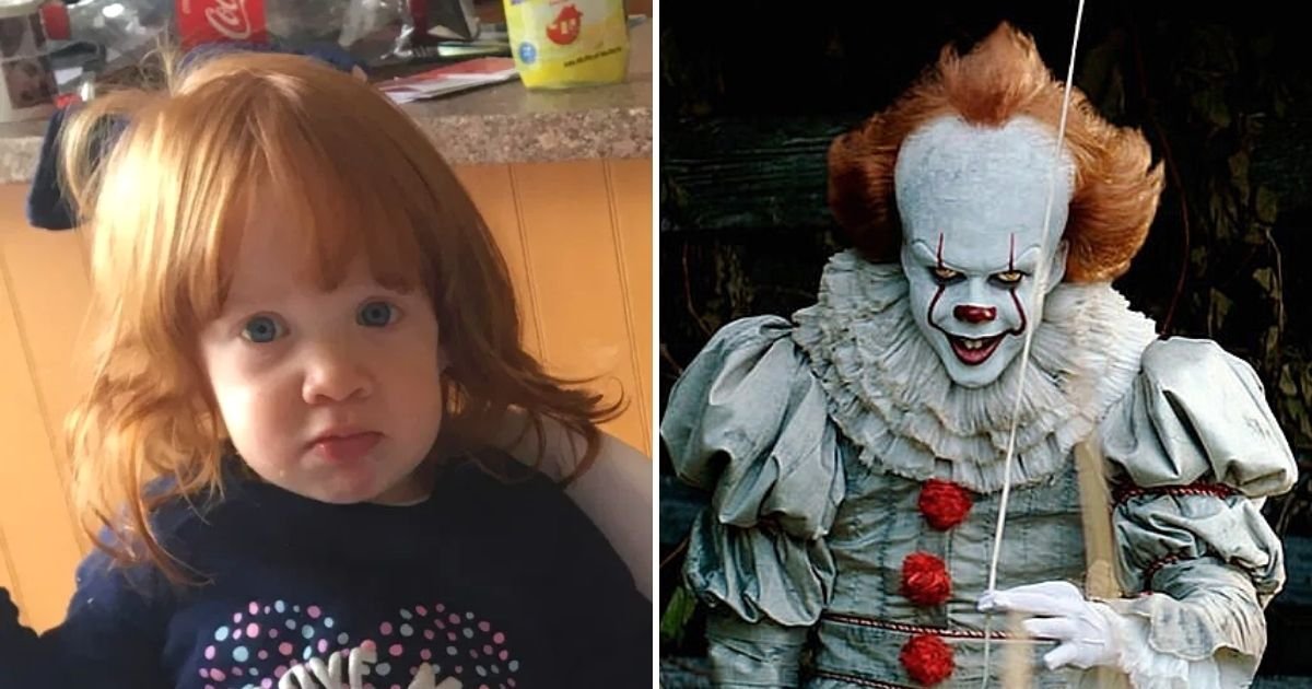 maisie6.jpg?resize=412,275 - Toddler Ended Up Looking Like Pennywise From It After Applying Hair Removal Cream