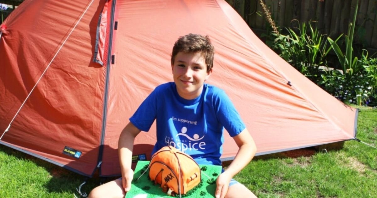 max5.jpg?resize=412,232 - Young Boy Raises More Than $98,000 By Sleeping In Tent For 200 Days In Memory Of His Friend
