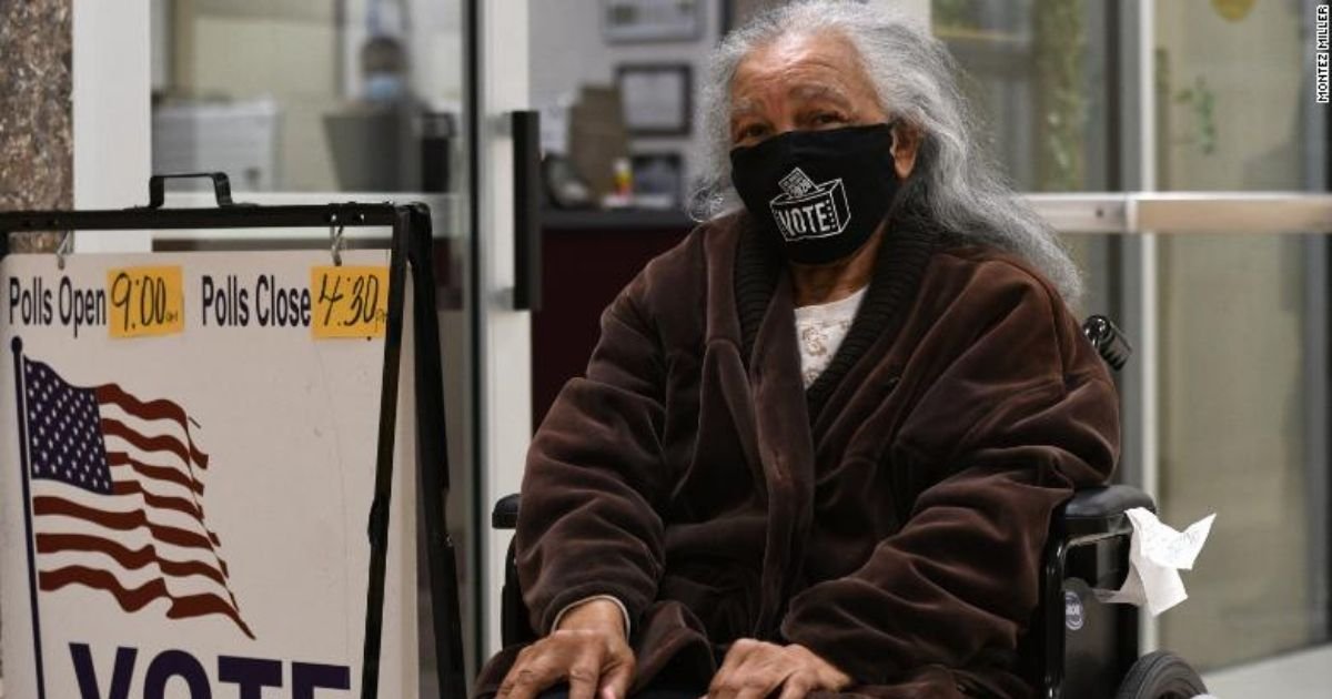 montez miller.jpg?resize=412,232 - 94-Year-Old Lady Traveled More Than 300 Miles To Vote Early And In Person