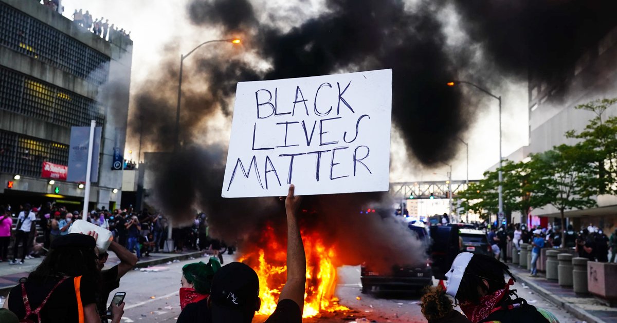 protest.jpg?resize=412,232 - BLM Protesters Cause 'Tens Of Thousands Of Dollars In Damage' As Violence Grips Los Angeles