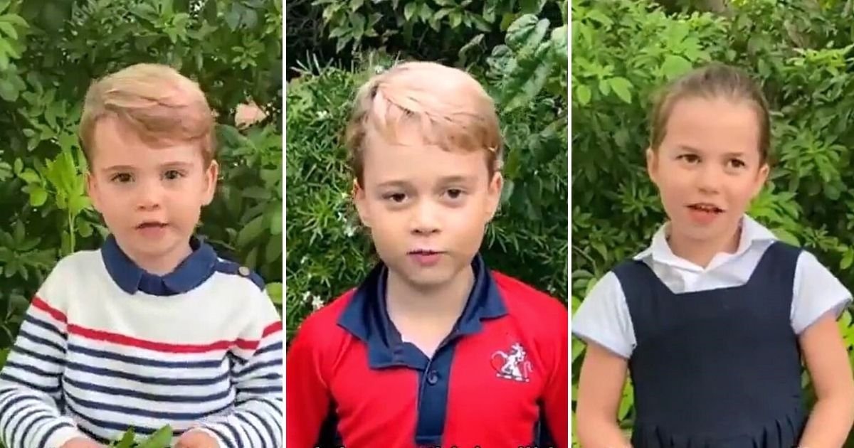 royals6.jpg?resize=1200,630 - Prince Louis Joins Prince George And Princess Charlotte As They Quiz Sir David Attenborough About Animals